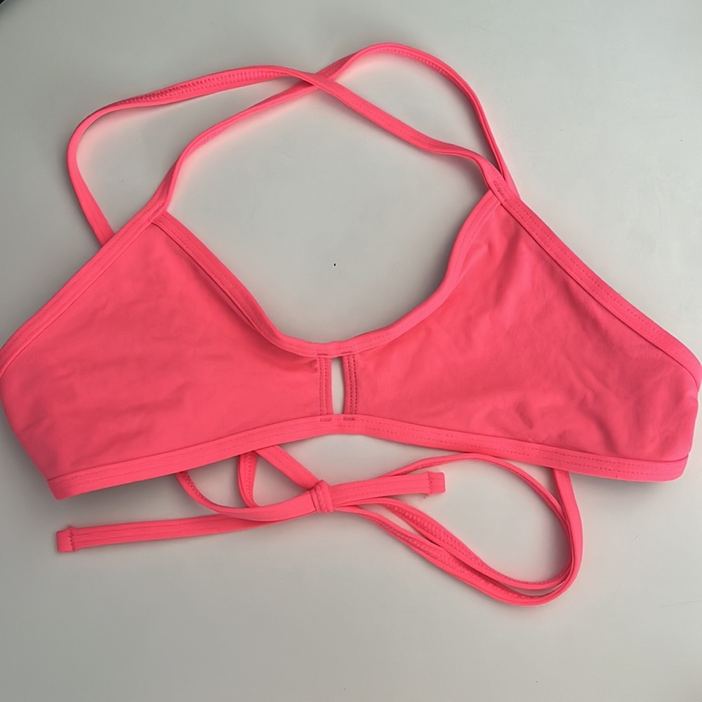 Jolyn Vent Bikini Top in Watermelon